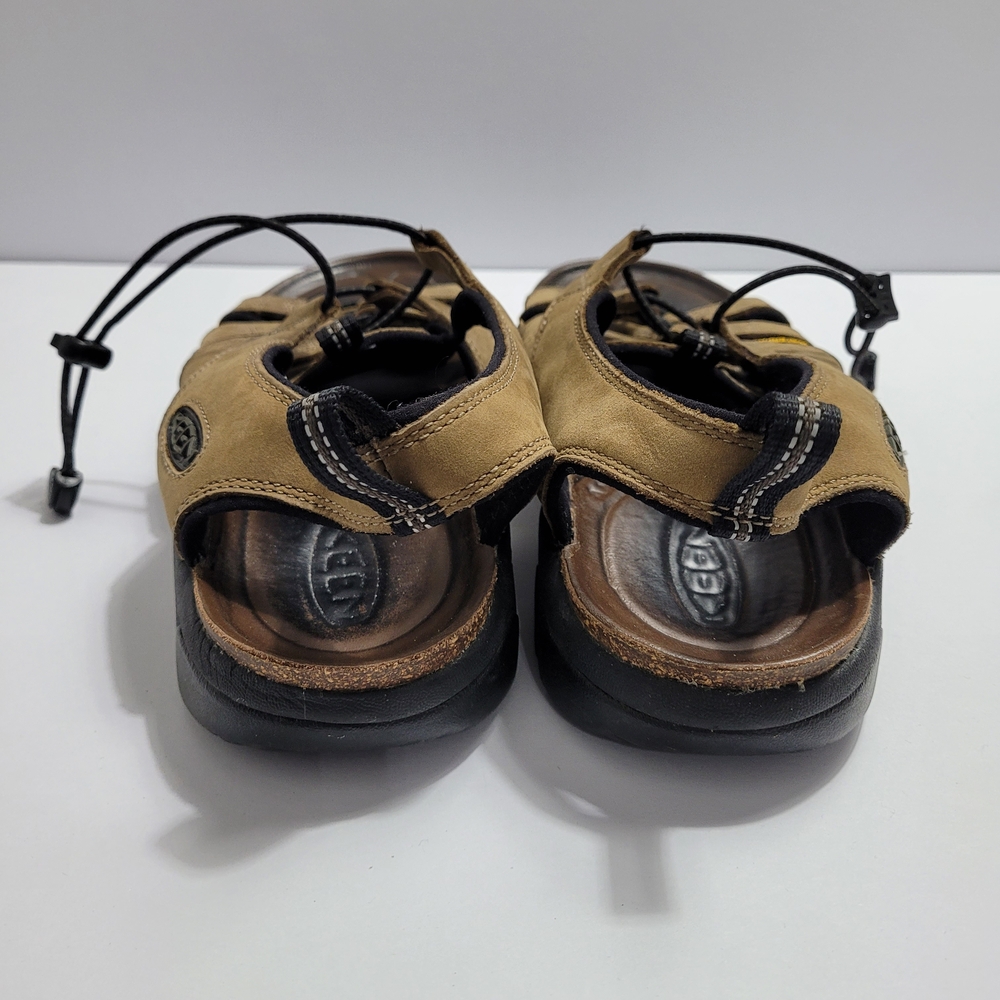 Keen Daytona Brown Fisherman Leather Hiking Sandals - Picture 3 of 8